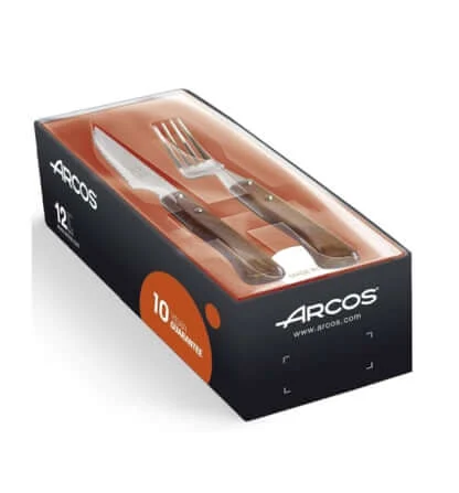 ชุดมีดและส้อมสเต็ก Arcos 377700 เช็ต 6 คู่
